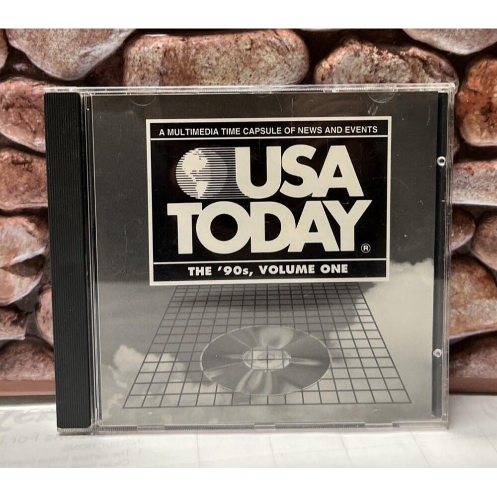USA Today -  The '90s Volume 1 - CD ROM Multimedia Time Capsule Of News 1993